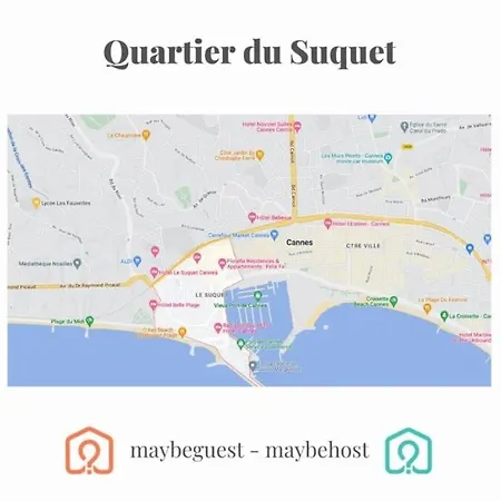 דירה A092-studio Agreable Avec Mezzanine - Le Suquet קאן